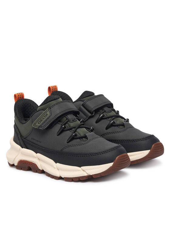 Geox Geox Sneakersy J Flexyper Plus Boy B Abx J56LCA 0MEFU C0033 M Zielony ciemny