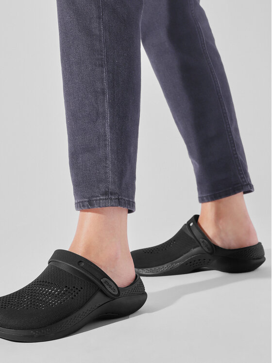 Crocs Crocs Papucs Crocs Literide 360 Clog 206708 Fekete