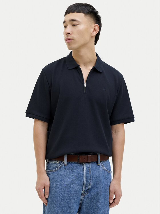 Jack & Jones Tricou polo Austin 12279177 Bleumarin Regular Fit