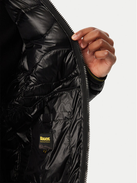 Blauer Blauer Пухено яке Wave 26WBLUC03064 Черен Regular Fit