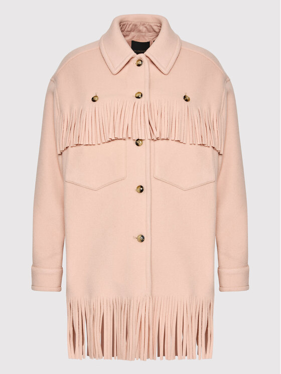 PINKO Pinko Зимно палто Fiambala 1G16S1 Y7E3 Розов Regular Fit