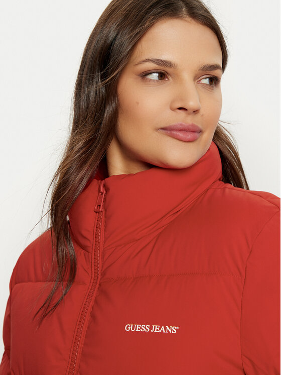 Guess Jeans Guess Jeans Winterjacke W4BL20 WGII2 Rot Regular Fit