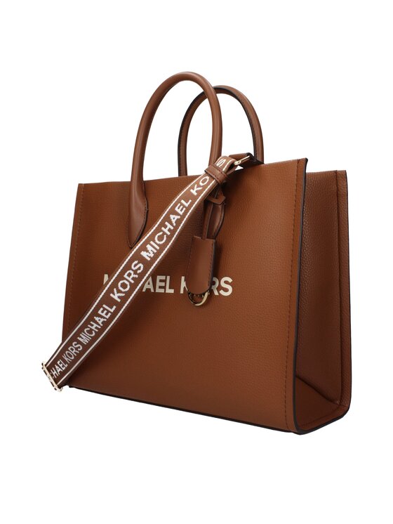 Michael Kors Michael Kors Torebka Brown Leather Hand Brązowy