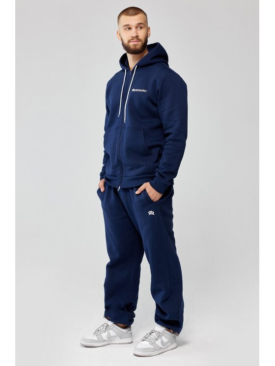 ROUGH RADICAL ROUGH RADICAL Bluza TRACK HOODIE ZIP Granatowy Oversize