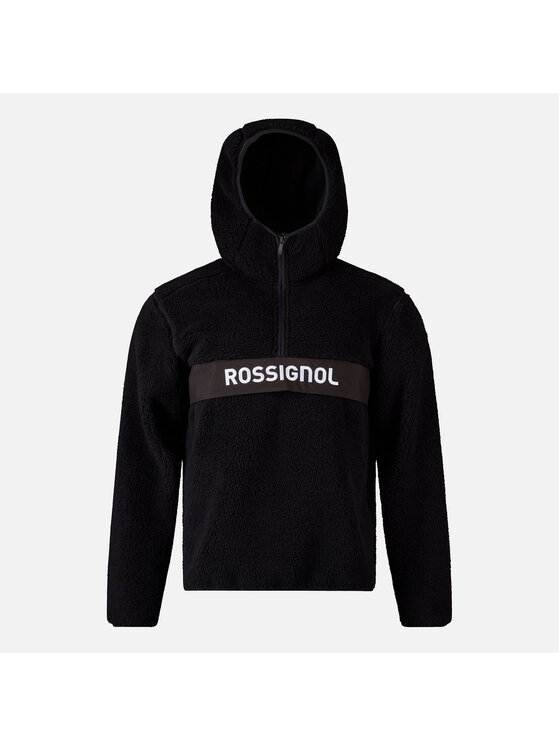 Rossignol Rossignol Polar Alltrack Anorak Fleece Czarny Regular Fit