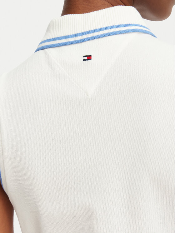 Tommy Hilfiger Tommy Hilfiger Polo 1985 WW0WW49561 Bianco Slim Fit