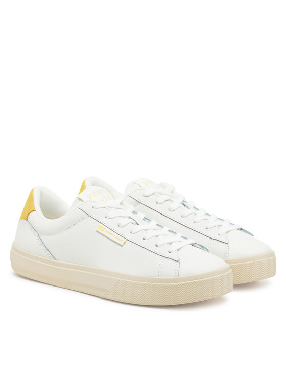 Tommy Jeans Tommy Jeans Sneakersy Tjw Cupsole Sneaker EN0EN02508 Biały