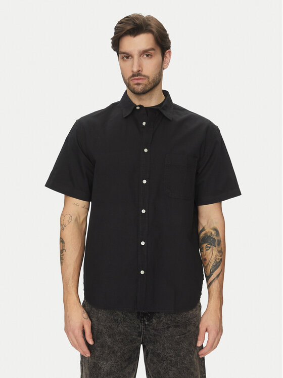 Vans Vans Hemd Lawson Solid VN000M13 Schwarz Regular Fit
