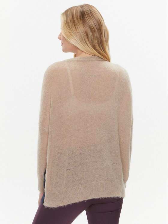 Marella Marella Sweter Gineceo 2333662137200 Beżowy Regular Fit