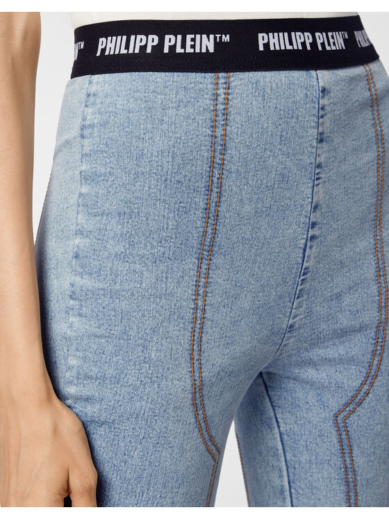 PHILIPP PLEIN PHILIPP PLEIN Jeansy 1111 Niebieski jasny
