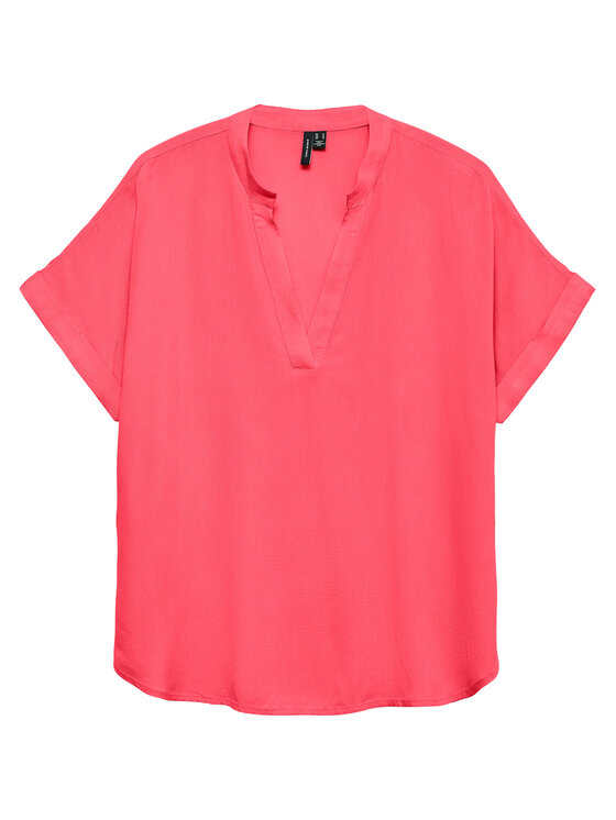 Vero Moda Vero Moda Bluza Beauty 10279697 Roza Regular Fit