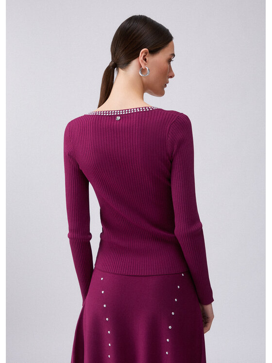 Liu Jo Liu Jo Maglione WA6074MS55N92428 Viola Regular Fit
