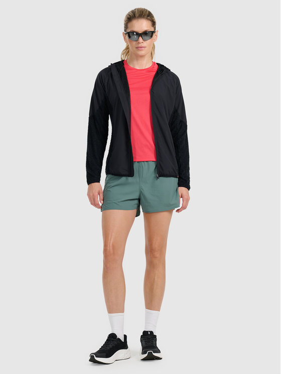 4F 4F Bluza techniczna TRAIL RUNNING Czarny Regular Fit