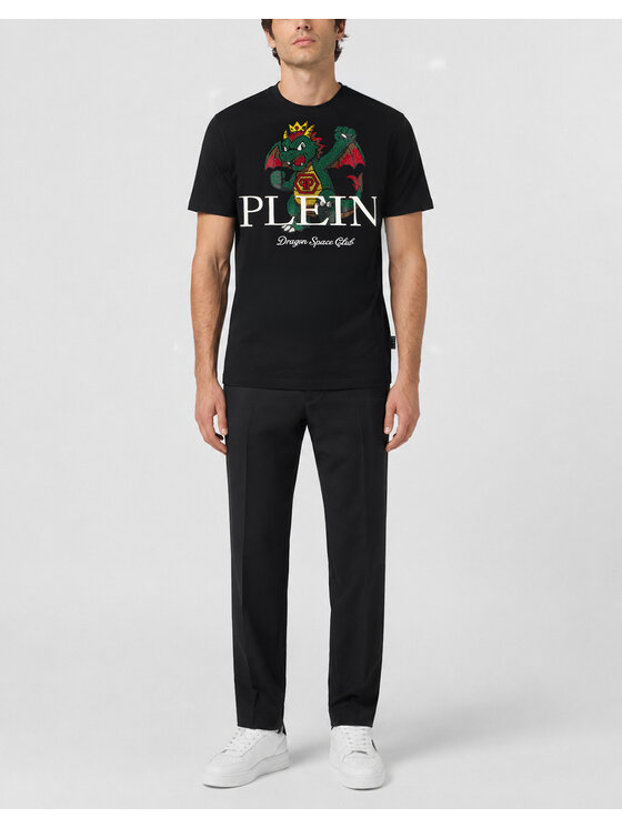PHILIPP PLEIN PHILIPP PLEIN T-Shirt 31115 Czarny Regular Fit