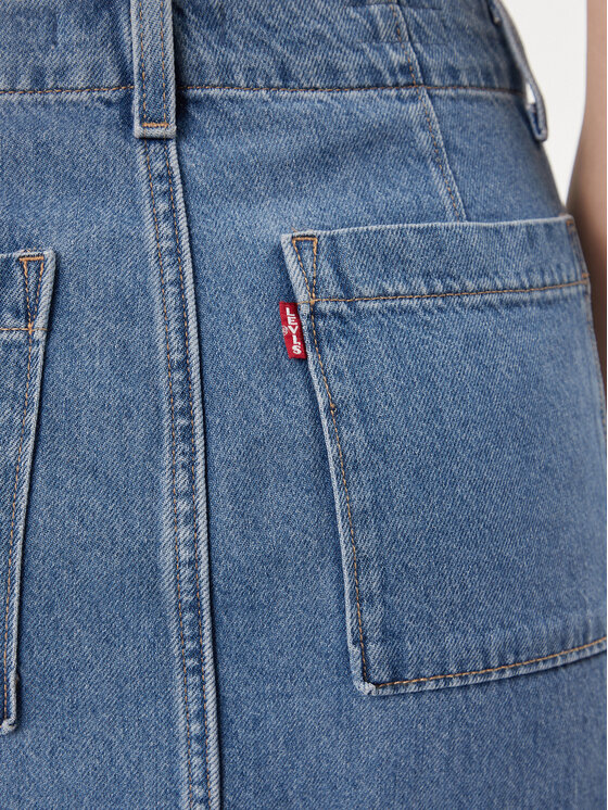 Levi's® Levi's® Farmer szoknya A7539-0004 Kék Regular Fit