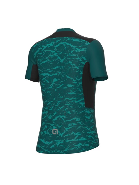 Alé Cycling Alé Cycling Koszulka rowerowa Road Gravel Earth Zielony Fitted Fit