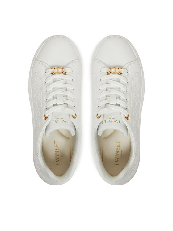 TWINSET TWINSET Sneakers 251TCP01C Alb