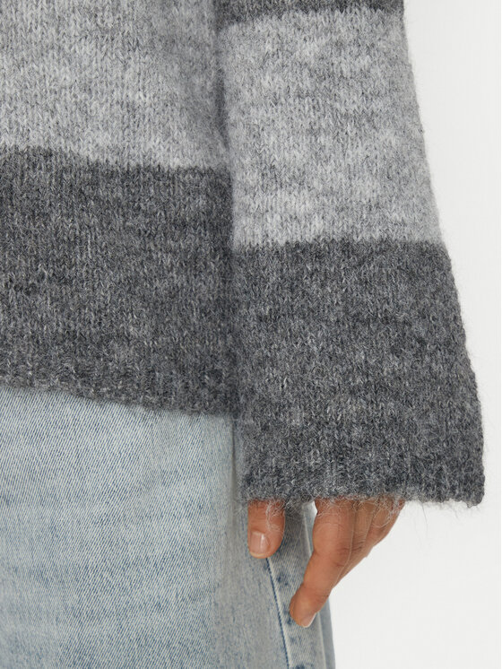 Noisy May Noisy May Megztinis Sutton 27031244 Pilka Loose Fit
