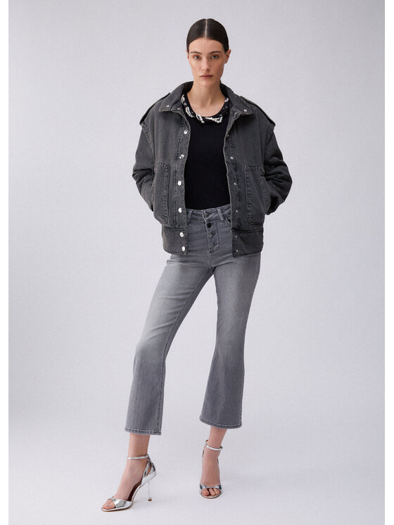 Liu Jo Liu Jo Jeansy UA6040D030587484 Szary Regular Fit