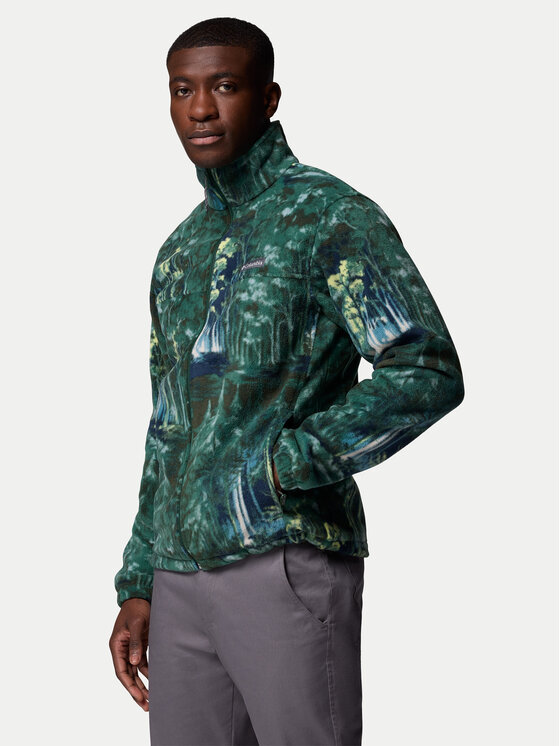 Columbia Columbia Felpa di pile Steens Mountain™ 1478231 Verde Regular Fit