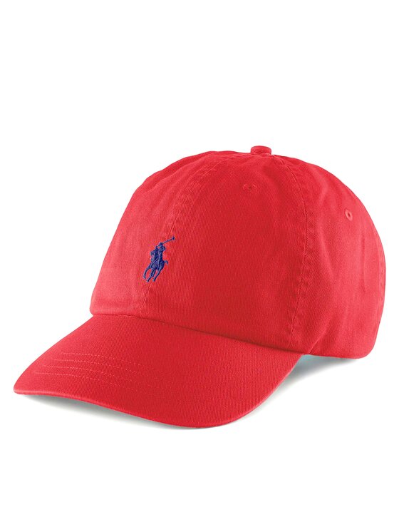 Polo Ralph Lauren Polo Ralph Lauren Бейсболка 211912843022 Червоний