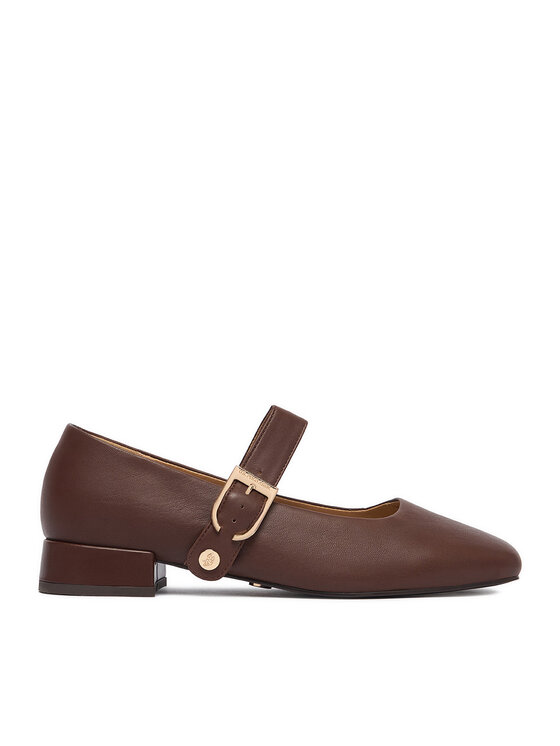 U.S. Polo Assn. U.S. Polo Assn. Μπαλαρίνες Amelia001-Blk EO-AMELIA001W/GL1 Καφέ