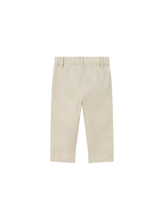 Mayoral Mayoral Pantaloni di tessuto 1517 Beige Regular Fit