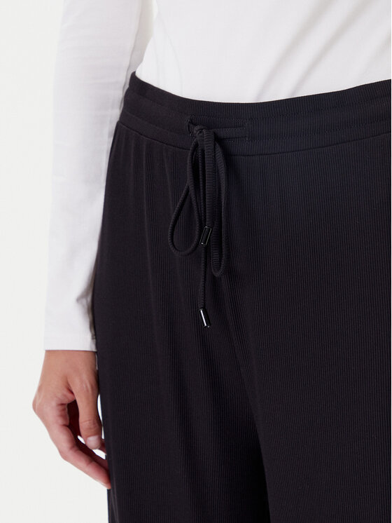 Guess Guess Stoffhose O5GB00 KCQ72 Schwarz Relaxed Fit