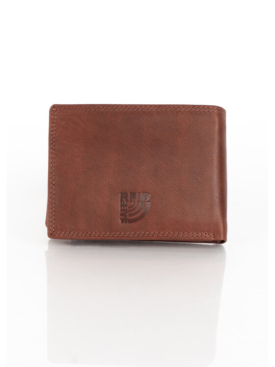 Mustang Mustang Portafoglio da uomo DENIMO HIGH WALLET Marrone