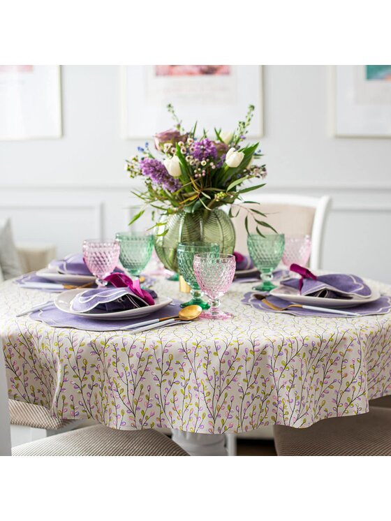 Roseberry Home Roseberry Home Obrus Purple Willow Kolorowy
