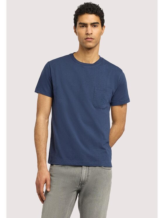 Trussardi Trussardi T-Shirt G0298100128N034 Niebieski Regular Fit