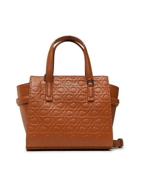 Sac calvin sales klein marron