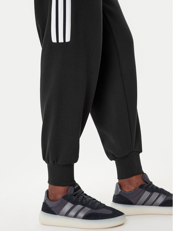 adidas adidas Donji dio trenerke Tiro 3-Stripes JL7488 Crna Loose Fit