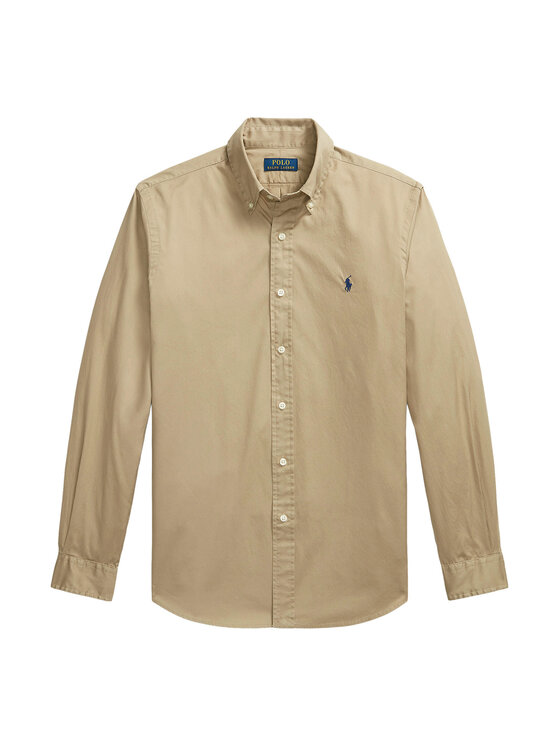 Polo Ralph Lauren Polo Ralph Lauren Cămașă 710B20512001 Bej Custom Fit