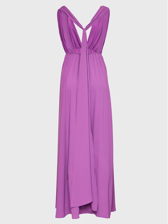 Kontatto Kontatto Coctailkleid YM509 Violett Regular Fit