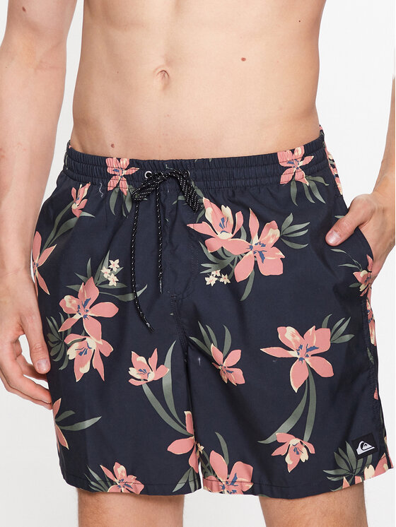 Quiksilver Quiksilver Plavecké šortky Mix 17 EQYJV04002 Černá Regular Fit