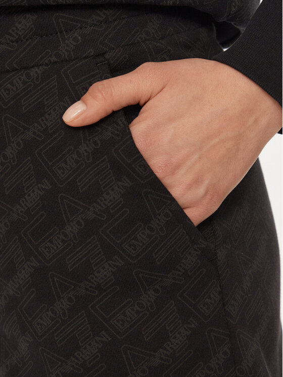 EA7 Emporio Armani EA7 Emporio Armani Športne kratke hlače 3DTS55 TJUAZ 1200 Črna Regular Fit
