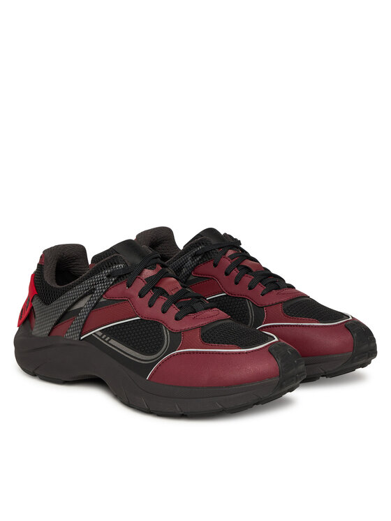 HUGO HUGO Sneakersy GO2 50553285 Bordowy
