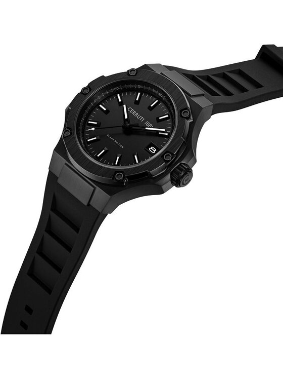 Cerruti 1881 Cerruti 1881 Zegarek Cerruti-CIWGM0096701 Czarny