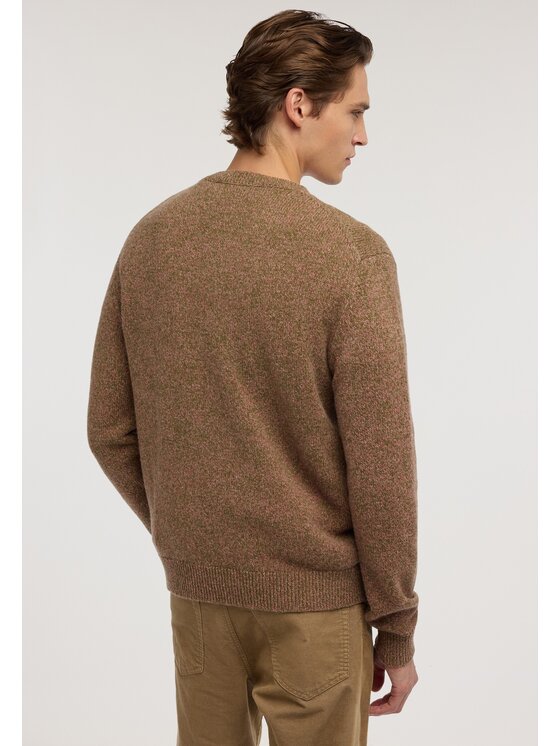 Trussardi Trussardi Kardigan M0218000115N0MF Kremowy Regular Fit