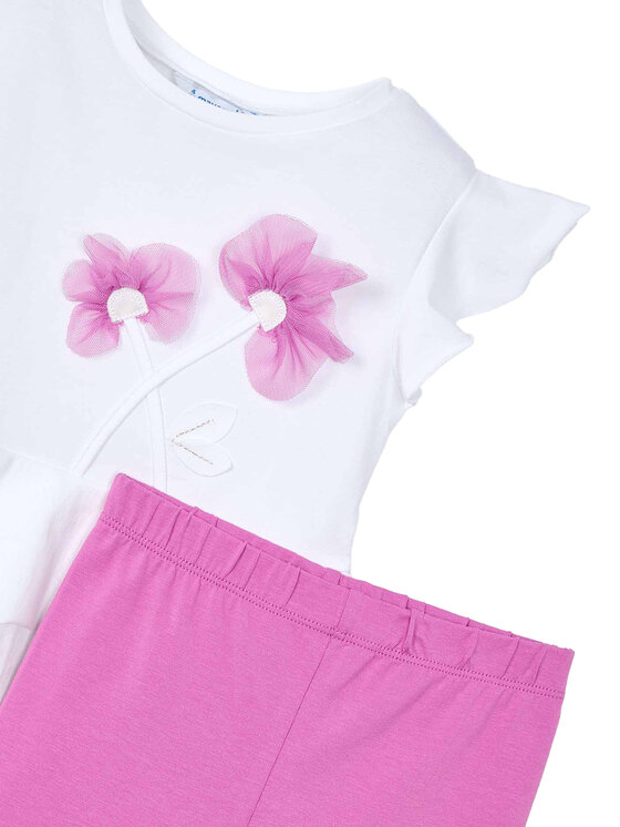Mayoral Mayoral Set majica i leggins 3704 Ružičasta Regular Fit