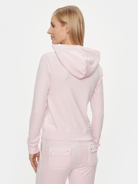 Juicy Couture Juicy Couture Sweatshirt Robertson JCAP176 Rosa Slim Fit