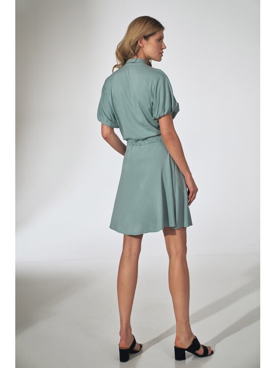 FIGL FIGL Šaty M739 Zelená Regular Fit