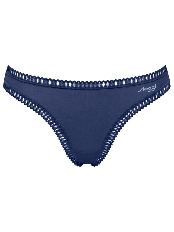 Sloggi Sloggi 3er-Set Stringtangas Go Crush 10219704 Blau
