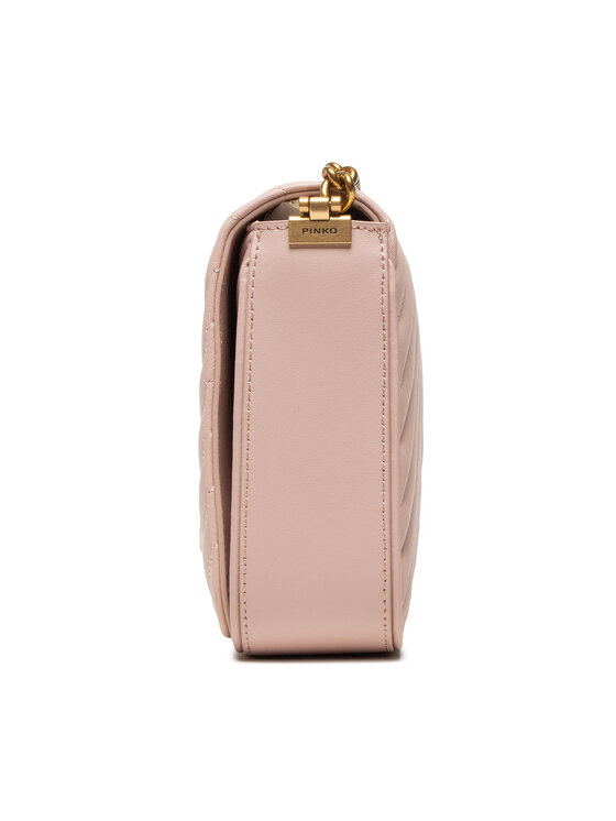 PINKO Pinko Soma Love Click Classic Baguette Che AL 22-23 PLTT 1P22R2 A03Z Rozā