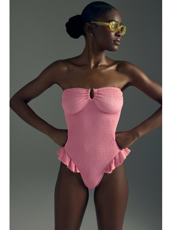 Peach and Beach Peach and Beach Strój kąpielowy KIKI SWIMSUIT Różowy