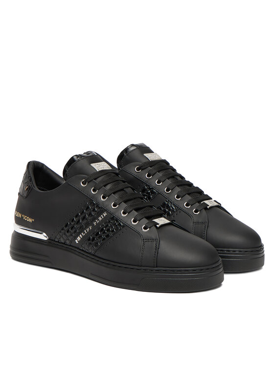 PHILIPP PLEIN PHILIPP PLEIN Снікерcи FAES USC0809 PLE075N Чорний