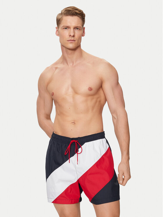 Tommy Hilfiger Tommy Hilfiger Plavecké šortky UM0UM03261 Barevná Regular Fit