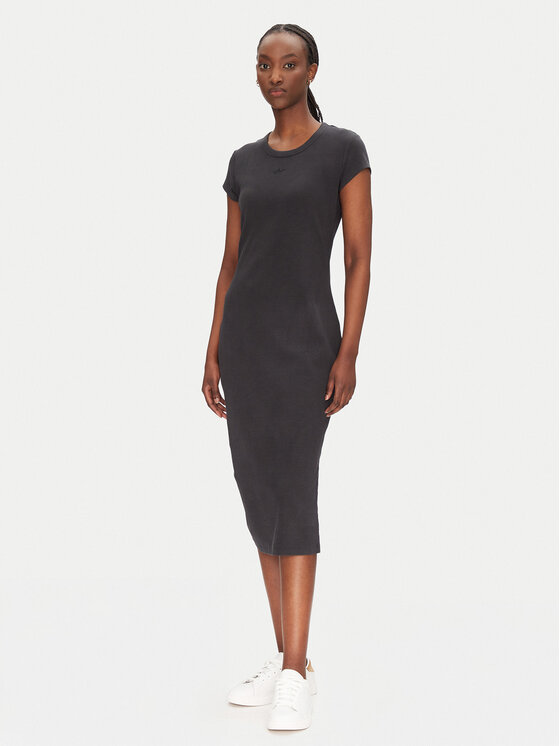 BOSS BOSS Kasdieninė suknelė 50536979 Juoda Regular Fit