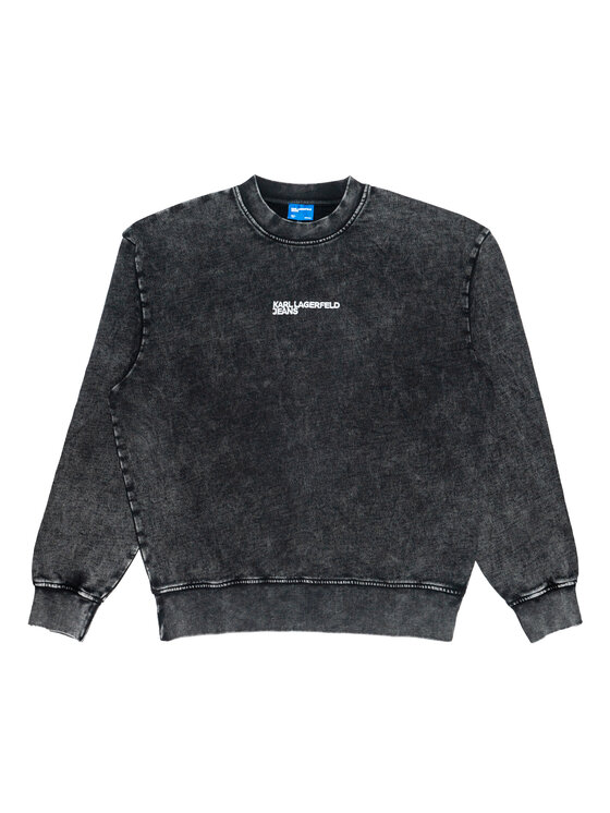 KARL LAGERFELD KARL LAGERFELD Bluza a1m200261bj Czarny Regular Fit